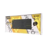 ราคา NUBWO คีย์บอร์ดไร้สาย รุ่น NKB107 สีดำ 84 ปุ่ม (YB13973)