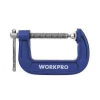 ราคา ปากกาจับชิ้นงานตัวซี 3 นิ้ว WORKPRO รุ่น WP232018 เวิร์คโปร WP232018 น้ําเงิน ชิ้น (YD28722)