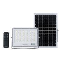 ราคา โคมฟลัดไลท์โซลาร์เซลล์ LED 300W Daylight PHILIPS Philips BVC010 300W DL เทา ชิ้น (YD29988)