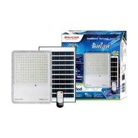ราคา โคมฟลัดไลท์โซลาร์เซลล์ LED 600W Daylight RACER เรเซอร์ SUN LIGHT 600W/65K เทา แพ็ค (YD29996)