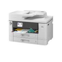 ราคา เครื่องปริ้นเตอร์มัลติฟังก์ชั่นอิงค์เจ็ท Brother รุ่น MFC-J2740DW สีขาว (4093631)