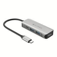 ราคา HYPER อุปกรณ์เชื่อมต่อ รุ่น HyperDrive 4 in 1 USB-C Hub สีเทา (YC61518)