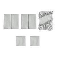 ราคา KASSA HOME ชุดผ้าปูที่นอน 6 ฟุต รุ่น WS-6GY สีเทา (5 ชิ้น) (YD22470)