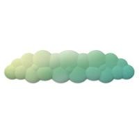 ราคา แผ่นรองข้อมือคียบอร์ดรุ่น Cloud Palm MOFII เขียว (YD32146)