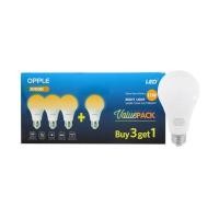 ราคา หลอดไฟ LED E27 15W Warm White OPPLE OPPLE LED U1 A70 E27 15W แพ็ค (YD31717)