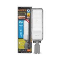 ราคา โคมไฟถนนพร้อมขาจับ LED 100W Daylight LAMPTAN Lamptan NEW LEADER 100W เทา ชิ้น (YD31847)