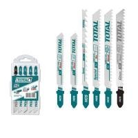 ราคา TOTAL ชุดใบเลื่อยจิ๊กซอว์ตัดเหล็ก/ตัดไม้ รุ่น TAC2001 20 ชิ้น สำหรับตัดไม้/เหล็ก/อลูมิเนียม (YD28988)