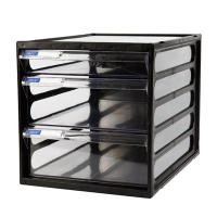 ราคา ORCA ตู้เอกสาร 3 ชั้น รุ่น CFB-3 สีดำ-ใส (629077W)