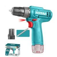 ราคา TOTAL สว่านแบตเตอรี่ไร้สาย 12V รุ่น TDLI12456 ขนาด 3/8 นิ้ว (YD28294)
