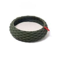 ราคา PETSTAR ที่นอนสัตว์เลี้ยงทรงรังถักเชือก รุ่น PSRW0548 สีเขียวเข้ม (YD28861)