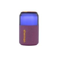ราคา SHERMAN ลำโพงบลูทูธมินิแบบพกพา รุ่น BS-55 สีม่วง (YD32056)