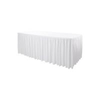 ราคา ผ้าคลุมโต๊ะสัมมนา KASSA HOTEL รุ่น 60TK-120 ขนาด 120 x 60 x 75 ซม. สีขาว (Y001555)