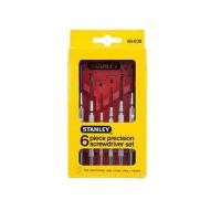 ราคา ไขควงซ่อมนาฬิกา STANLEY รุ่น 66-039(66-039-8) ขนาด 6 ชุด / ตัว สีดำ-เหลือง (แพ็ค 6 ชิ้น) (Y031031)