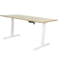 ราคา ERGOTREND โต๊ะสุขภาพ Sit2Stand GEN2 ท๊อปสีชิโมแอช ขาขาว 120x70 (Y015387)