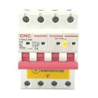 ราคา 32A 4P RCBO 100mA เบรกเกอร์กันดูด AC ON-Grid 3เฟส Residual Current Circuit Breaker MCB CNC รุ่น RCBO-4P-32A (Y092120)