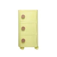 ราคา DKW ตู้ลิ้นชักพลาสติก 3 ชั้น รุ่น Neko FA1042/3W สีเหลืองพาสเทล (YC48430)