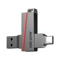ราคา HIKSEMI Flash Drive 128GB DUAL SLIM (DUAL OTG) Black USB 3.2 (YC59467)