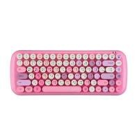ราคา MOFII คีย์บอร์ดไร้สาย รุ่น COTTON CANDY สีชมพู (YD24578)