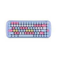 ราคา MOFII คีย์บอร์ดไร้สาย รุ่น COTTON CANDY สีน้ำเงิน (YD24579)