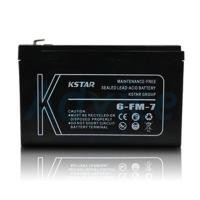 ราคา KSTAR แบตเตอรี่ 7.0AH 12V สำหรับเครื่องสำรองไฟฟ้า UPS (ขั่ว F2) (YD32989)