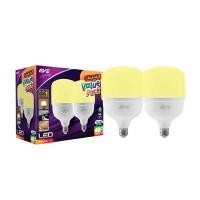 ราคา EVE LIGHTING หลอดไฟ LED ขั้ว E27 รุ่น High Watt Shop Bulb แสง Warm White กำลังไฟ 40 วัตต์ (แพ็ค 2 หลอด) (YD31724)