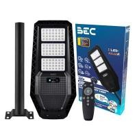 ราคา BEC โคมไฟถนนโซลาร์เซลล์พร้อมขาจับ LED รุ่น OXFORD 300W/65K แสง Daylight สีดำ กำลังขับ 300 วัตต์ (YD31839)