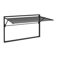 ราคา KASSA HOME ราวแขวนผ้าติดผนังพับได้ รุ่น Nero (RYX-0234AC) สีดำด้าน (YD31935)