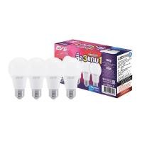 ราคา EVE LIGHTING หลอดไฟ LED A60 E27 5W DAYLIGHT (แพ็ค 4 หลอด) (YD31706)