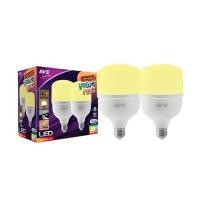 ราคา EVE LIGHTING หลอดไฟ LED รุ่น HIGH WATT SHOP BULB ขั้ว E27 30W แสงเหลือง (แพ็ค 2 หลอด) (YD31722)