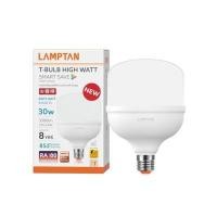ราคา LAMPTAN หลอดไฟ LED HIGH WATT T-BULB SMART SAVE GEN 1 30W DAYLIGHT E27 (ความสว่าง 3,300 ลูเมน, อุณหภูมิสี 6,500K) (YD31741)
