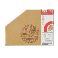 ราคา กล่องใส่เอกสารพับได้ 1ช่อง น้ำตาล ONE Non-Seriese (6004479)