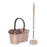 ราคา SPIN MOP ไม้ม๊อบถูพื้นถังปั่นสแตนเลส ผ้าไมโครไฟเบอร์ รุ่น CLEANING0088 ขนาดถัง 26.5x46x23 ซม. ความยาวไม้ 115 ซม. (บรรจุผ้า 2 ผืน ขนาด 16 ซม.) (YD33423)