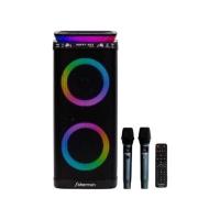 ราคา SHERMAN ลำโพงพร้อมขยายสัญญาณ รุ่น APS-501 สีดำ พร้อมไมโครโฟนไร้สาย 2.4G (ลำโพงคู่ 6.5 นิ้ว 60W RMS) (YD17735)