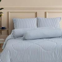 ราคา KASSA HOME ชุดผ้าปูที่นอนพิมพ์ลาย รุ่น BBT-5BL สีน้ำเงิน ขนาด 5 ฟุต (ชุด 5 ชิ้น) (YD31637)