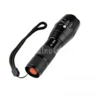 ราคา ไฟฉาย LED ปรับ Zoom ได้ พร้อมกล่องและถ่านชาร์จ สีดำ (YA24498)