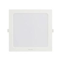 ราคา โคมดาวน์ไลท์หน้าเหลี่ยม 8 นิ้ว LED 18W Daylight RACER รุ่น INNO TECH-Q 18W DL สีขาว (YB01519)