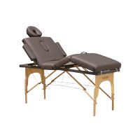 ราคา Eazy Care เตียงนวด เตียงสัก Massage Bed รุ่น Luxury ปรับส่วนหัว-ส่วนขา สีน้ำตาล (YB73404)