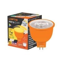 ราคา LAMPTAN หลอดไฟ LED MR16 7W DIMMABLE GU5.3 แสงวอร์มไวท์ (700 ลูเมน 2700K) (YD30802)