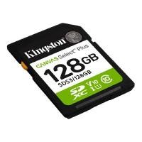 ราคา KINGSTON การ์ด SD Canvas Select Plus รุ่น SDS3 สีดำ ความจุ 128GB (4096664)