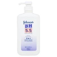 ราคา JOHNSON ครีมอาบน้ำพีเอช5.5 2อิน1 พร้อมมอยเจอร์ไรเซอร์ 750มล. (YD29363)
