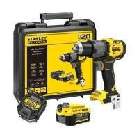 ราคา สว่านกระแทกไร้สายไร้แปรงถ่าน 20 โวลต์ STANLEY สแตนเลย์ SBD726M1K-B1 เหลือง ชิ้น (YD30525)