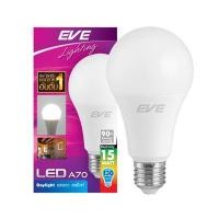 ราคา EVE LIGHTING หลอดไฟ LED A70 รุ่น Standard แสง Daylight กำลังไฟ 15 วัตต์ (YD30790)