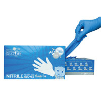 ราคา I AM GLOVE ถุงมือยางไนไตรด์สีฟ้าไม่แป้ง รุ่น GLOVE14 ไซส์ S (9094973)