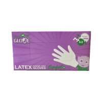 ราคา ถุงมือยางธรรมชาติไม่มีแป้ง IM GLOVE12 ขนาด L (100ชิ้น) (9094994)