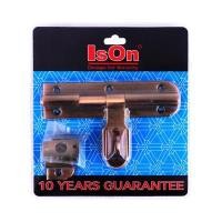 ราคา กลอนขวางสเตนเลส ISON รุ่น No.301 AC ขนาด 6 นิ้ว สีทองแดงรมดำ (Y035809)