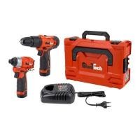ราคา GIANTTECH ชุดสว่านกระแทกไร้สาย ไขควงกระแทกไร้สาย รุ่น G20KIT25-EK แดง-ดำ (แบตเตอรี่ 2 ก้อน ความจุ 2.0AH) (YD30190)