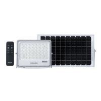 ราคา PHILIPS โคมฟลัดไลท์โซลาร์เซลล์ LED 400W DAYLIGHT รุ่น BVC010 สีเทา (YD29990)