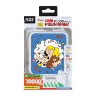ราคา RIZZ แบตเตอรี่สำรอง Fluffy ขนาด 10,000 mAh รุ่น FO-PB-101 คละสี (4097068)
