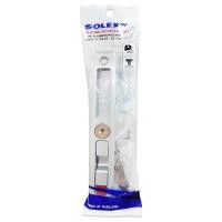ราคา กุญแจบานเลื่อน แบบล็อคอะลูมิเนียม SOLEX รุ่น KL ขนาด 2. (Y030685)