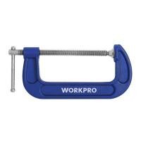 ราคา WORKPRO ปากกาจับชิ้นงานตัวซี รุ่น WP232020 สีน้ำเงิน ขนาด 6 นิ้ว (YD28729)